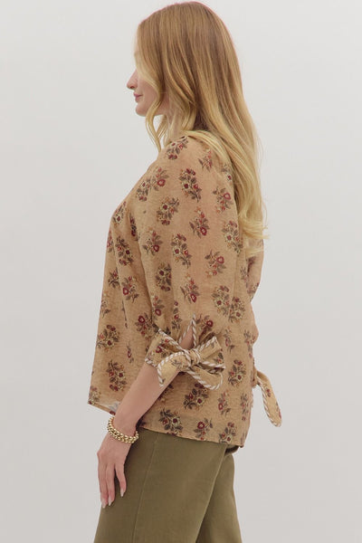 Autumn Wildflower Top