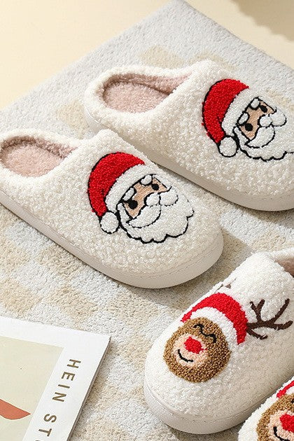 Christmas Plush Warm Slippers