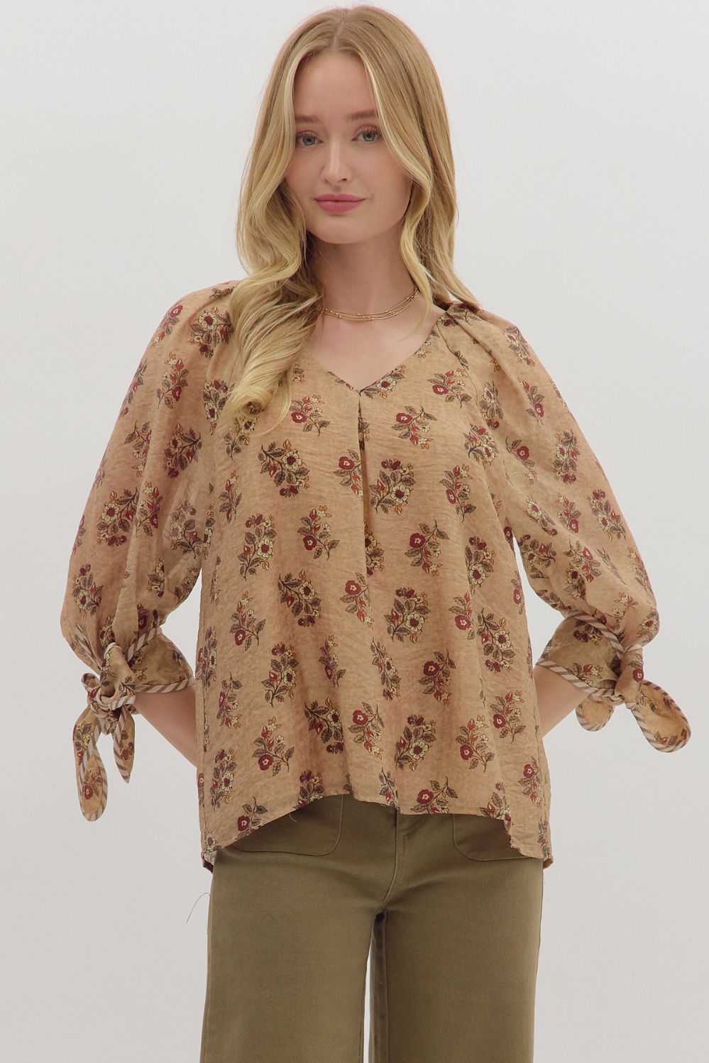 Autumn Wildflower Top