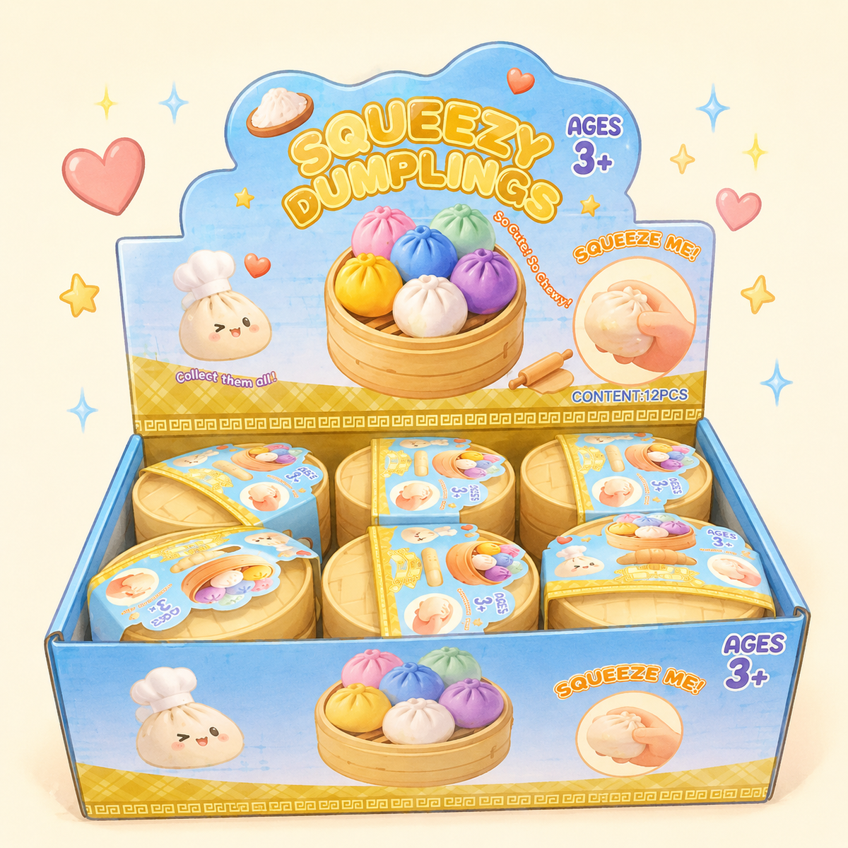 Dumpling Squish Toys – Crystal Cross Cowgirl Boutique
