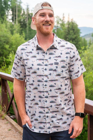 Burlebo Duck Hunt Button Up