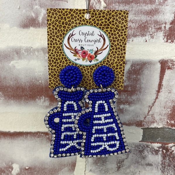 Cheer Megaphone Earrings