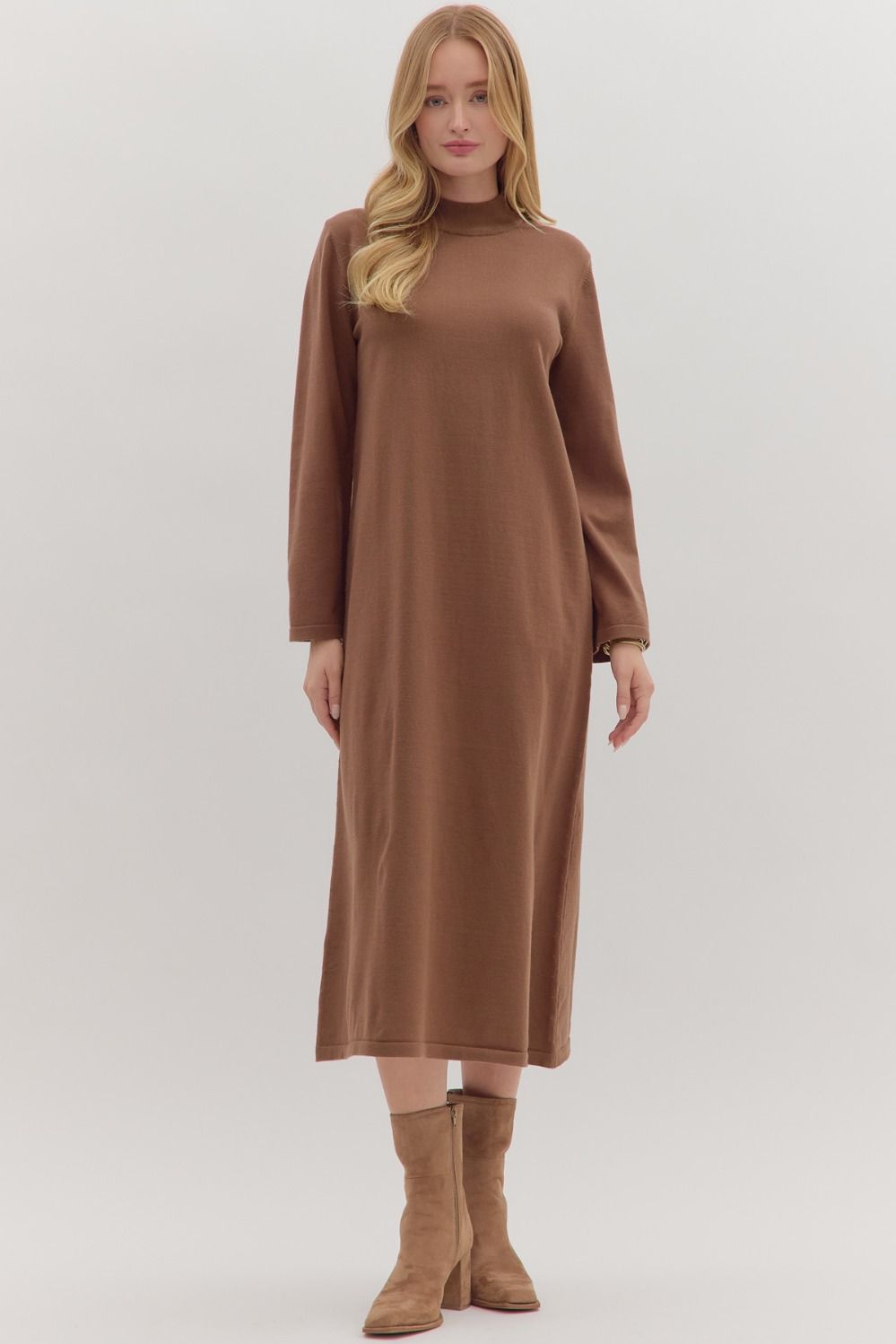 Leona Coffee Dress