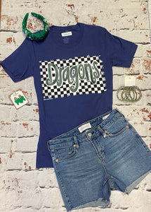 Checkered Dragons Tee