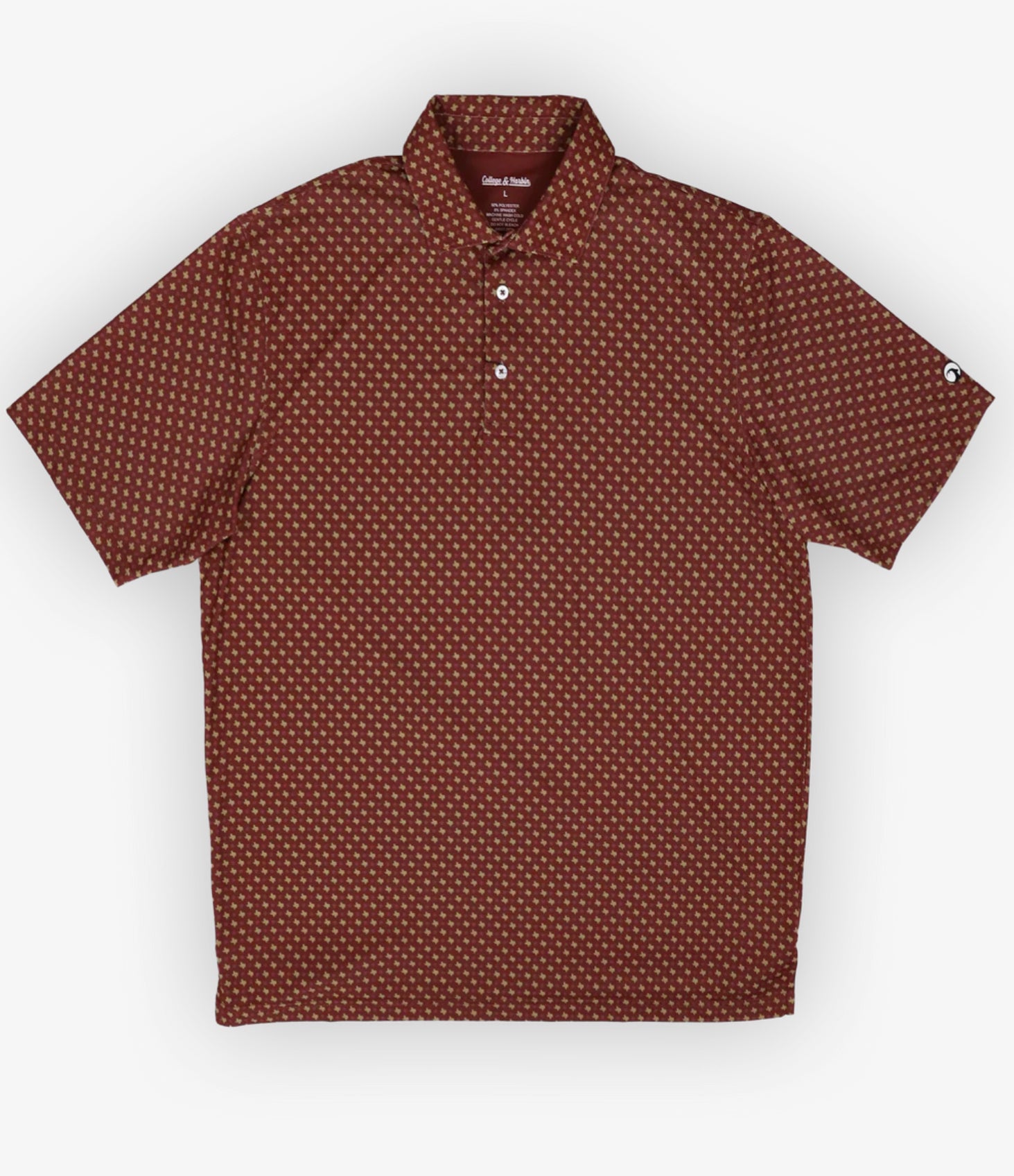 THE LONESTAR POLO MAROON