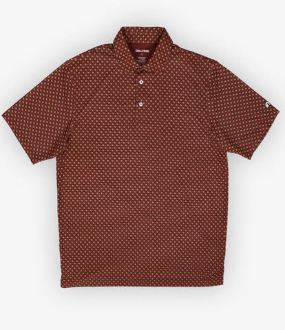 THE LONESTAR POLO MAROON