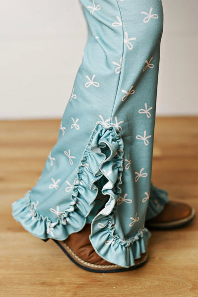 Girls Lucy Ruffle Hooded Set