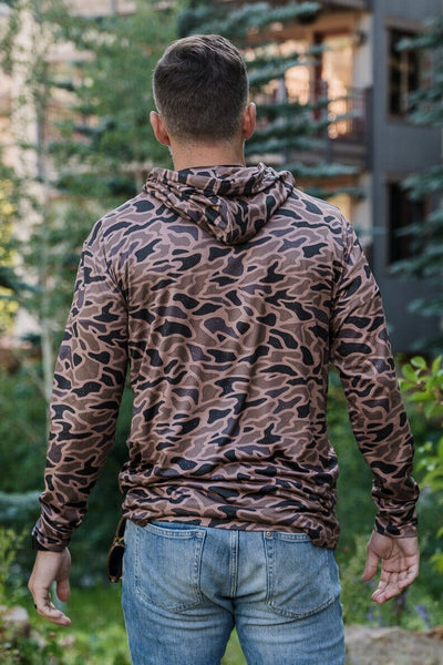 Burlebo Gauge Camo Performance Hoodie