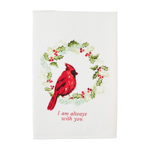 Mudpie Always With You Cardinal Towel