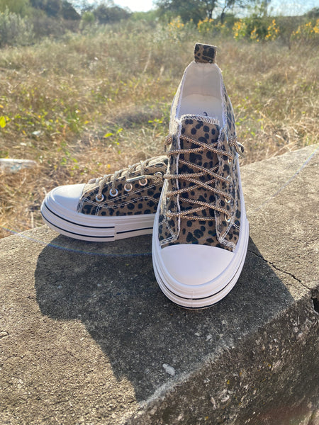 Aman Leopard Sneakers