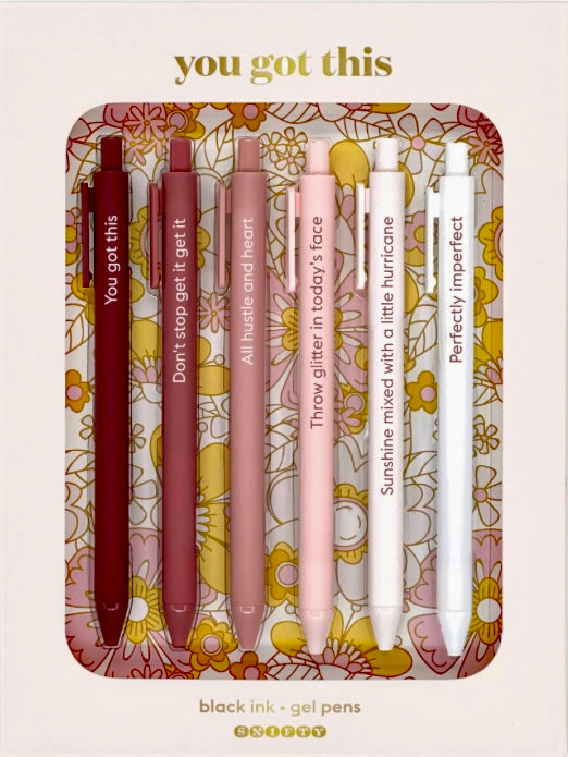 Snifty “You Got This” Pen Set