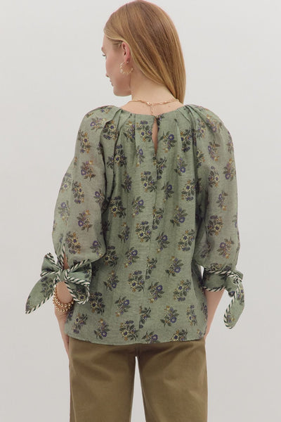 Autumn Wildflower Top