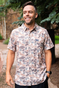 Burlebo Pintail Camo Button Up