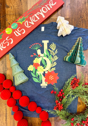 Prickly Pear Poinsettia Tee