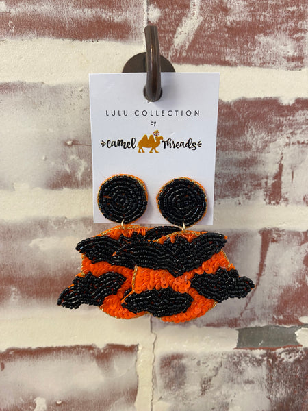 Camel Threads Halloween Earrings