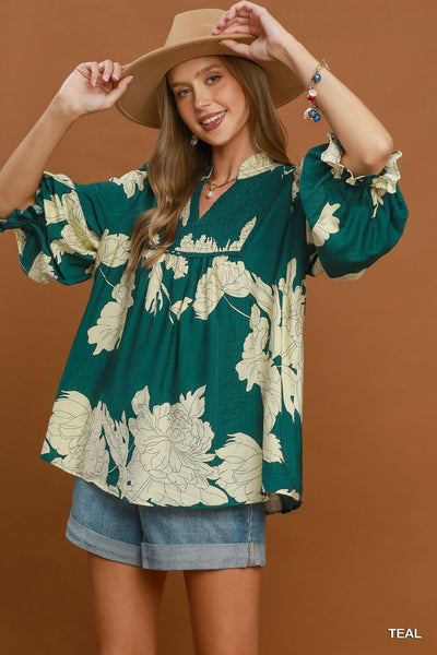 Olive Branch Blouse