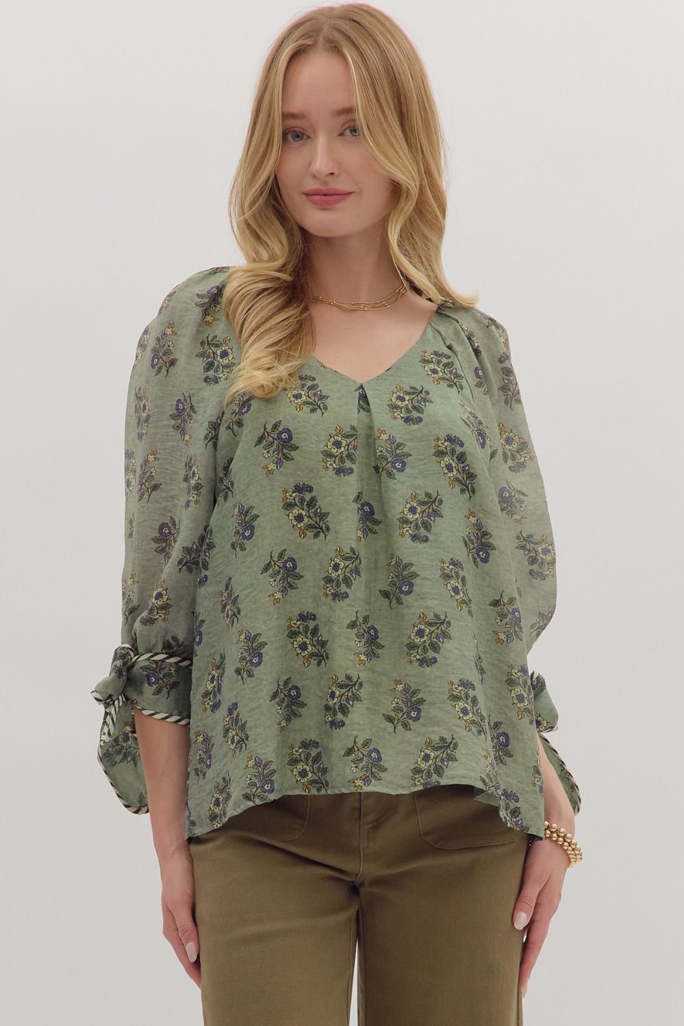 Autumn Wildflower Top