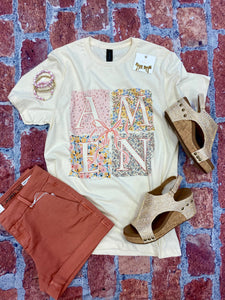 Amen Bow Tee