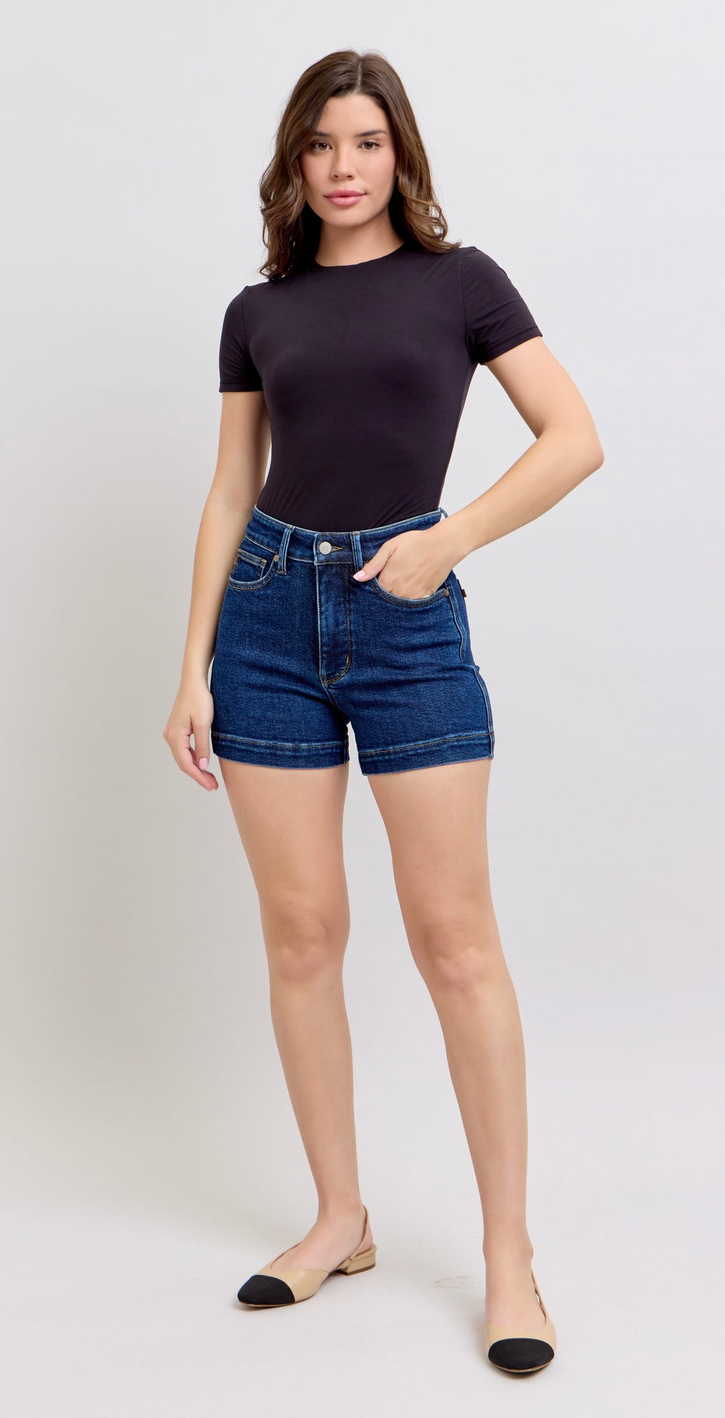 Judy Blue High Waist Tummy Control Shorts