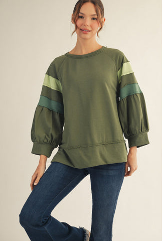 Opal Olive Top