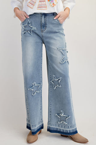 Star Patch Jeans