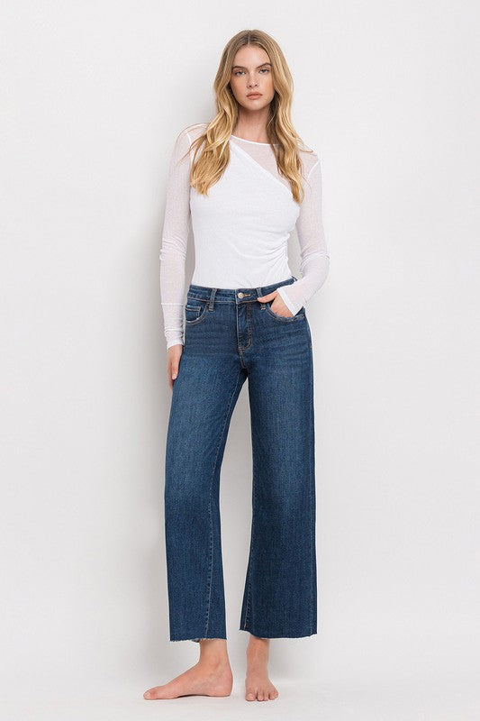 Lovervet - Finders Keepers Mid Rise Wide Leg Jeans