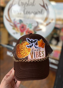 Fall Vibes Custom Trucker Hat