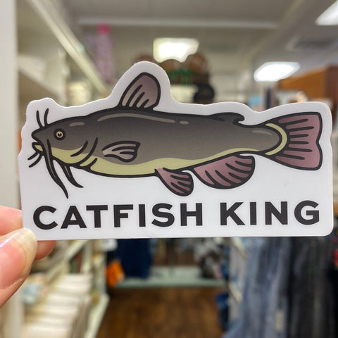 Catfish King Sticker