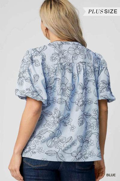 Curvy Botany Top