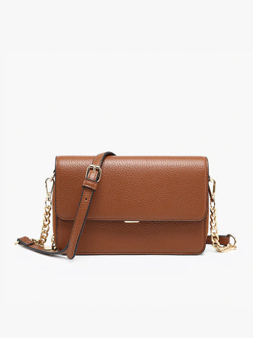 Jen&Co Lauryn Push-Lock Crossbody Bag