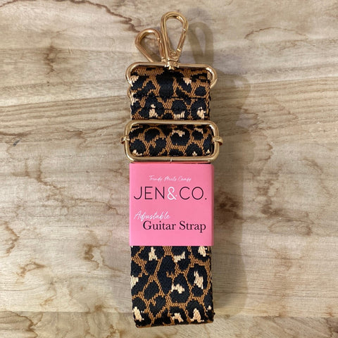 Jen&Co Purse Strap Leopard