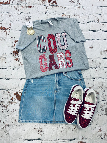 School Spirit Fun Letters Tee