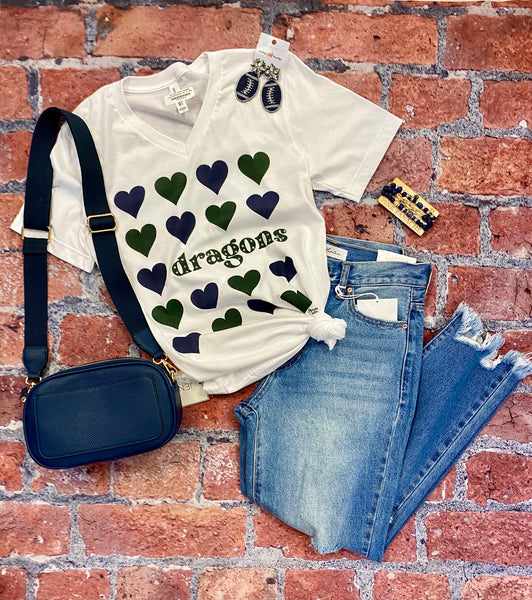 Heart School Spirit Tee