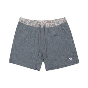 Burlebo Athletic Shorts - Grizzly Grey- Deer Camo