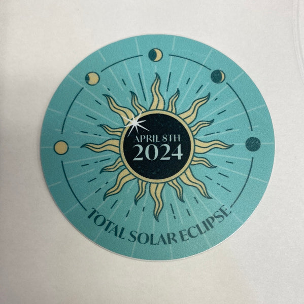 Solar eclipse Leona's Shield Sticker for Sale by Pieceofchawk