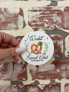 Wurst Social Club Sticker