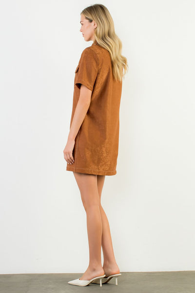 Mara Suede Dress