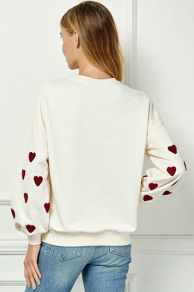 Heart On My Sleeve Sweater