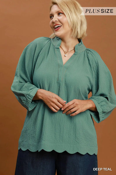Teal is the Deal Top