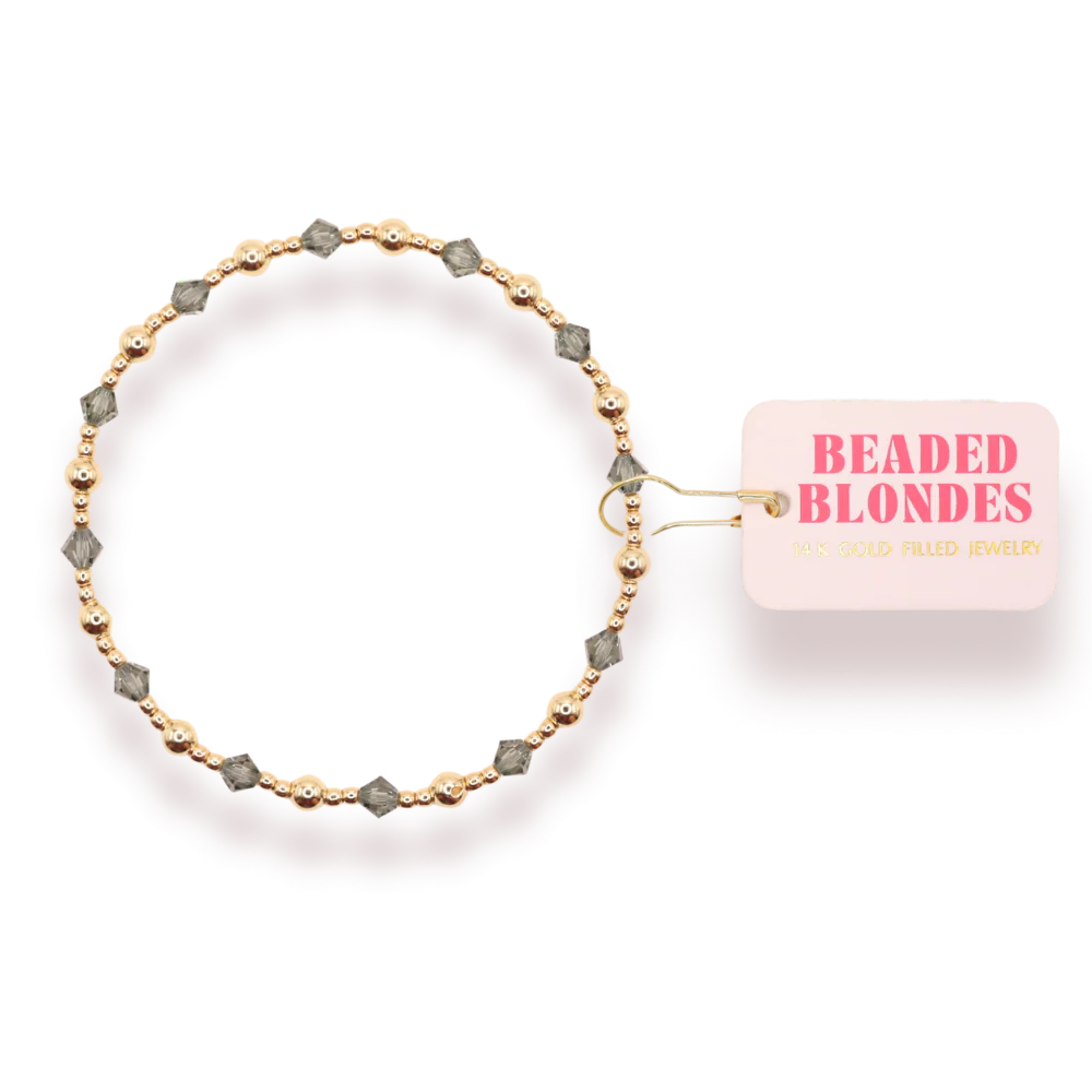 Ash Gray June Bracelet