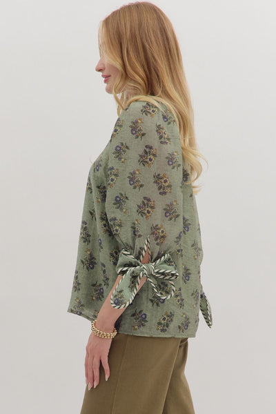 Autumn Wildflower Top