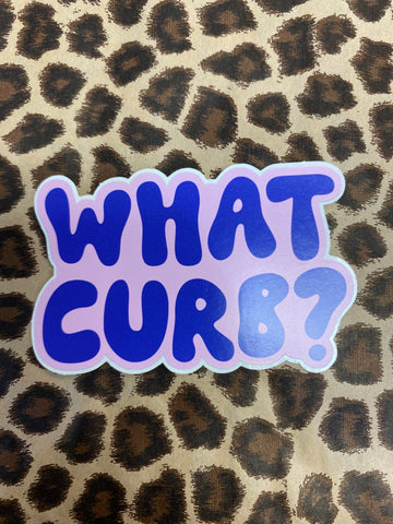 What Curb Sticker