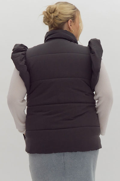 Curvy Courtney Puffer Vest