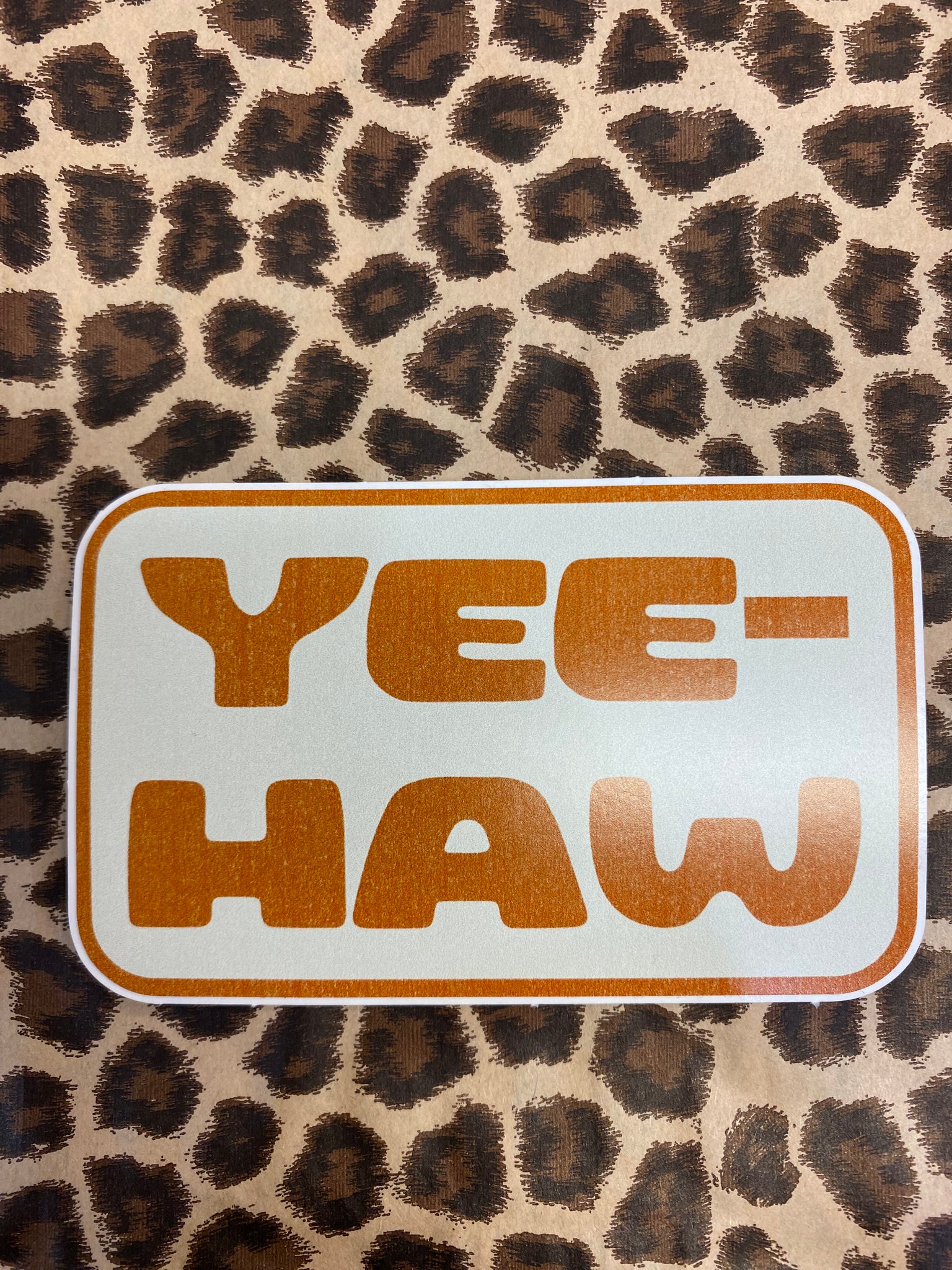 Yee Haw Sticker