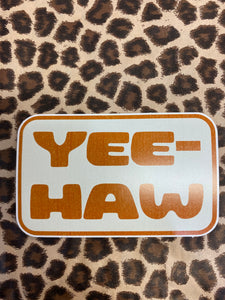 Yee Haw Sticker