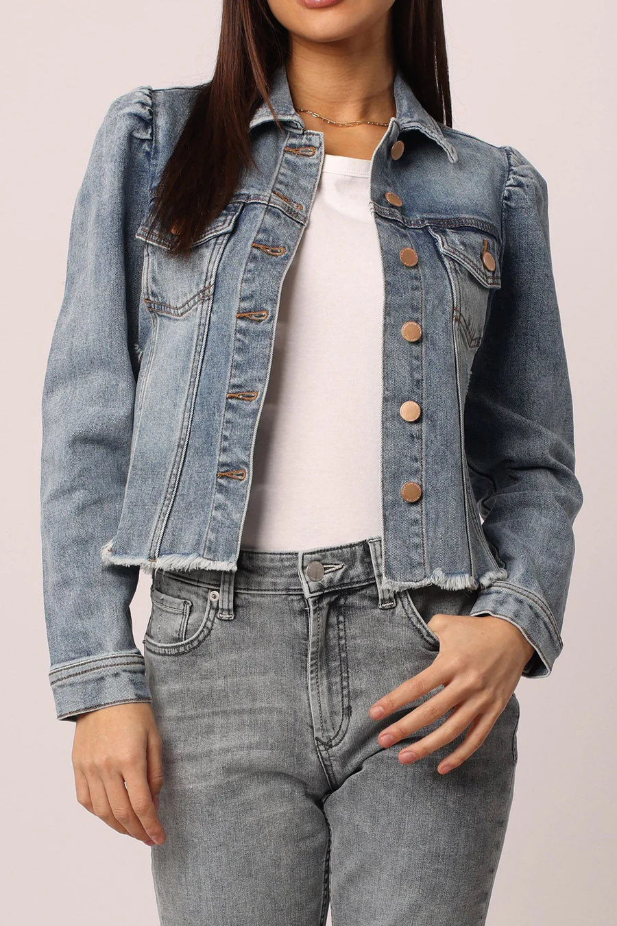 Dear John Roselyn Cut Off Jacket