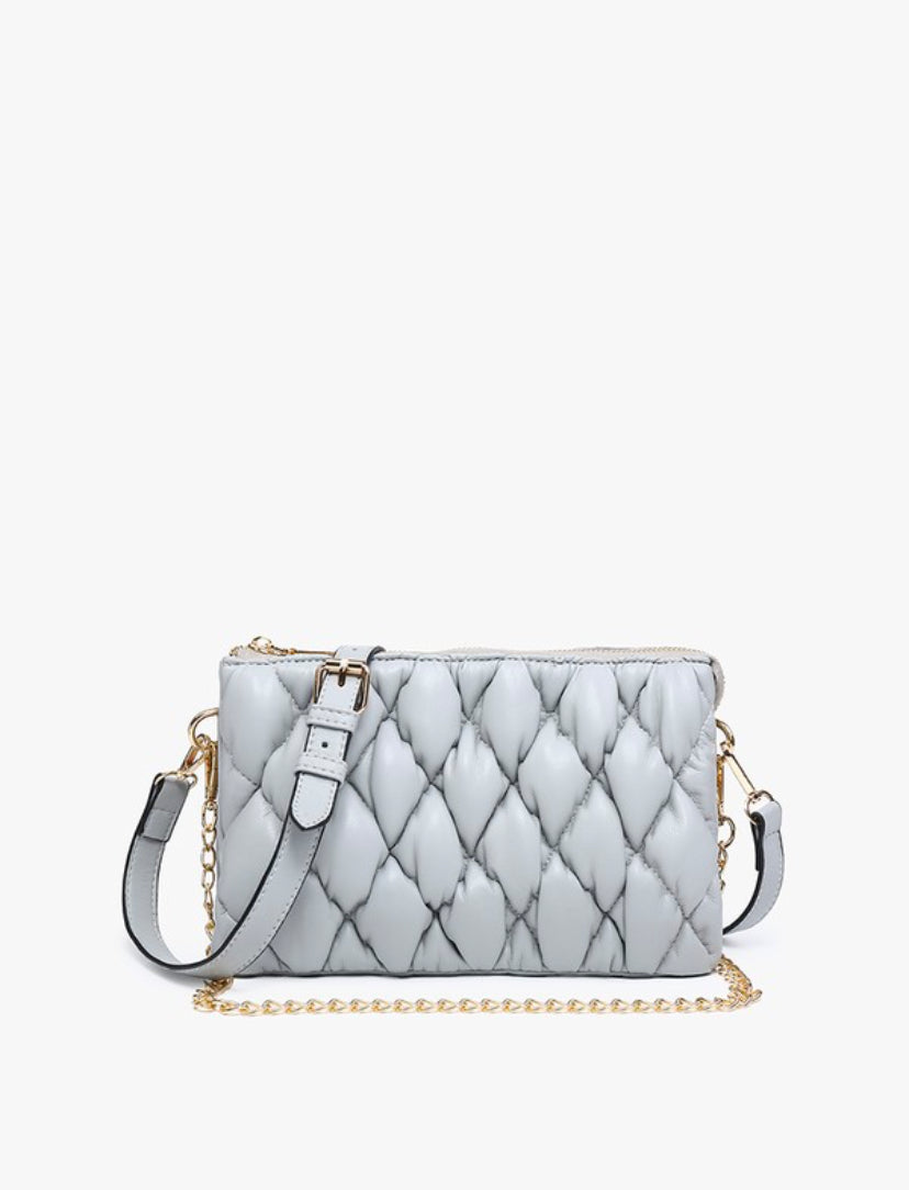 Jen & Co Izzy Puffer Quilted Crossbody