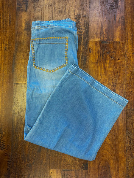 Hay Ride Cropped Pants