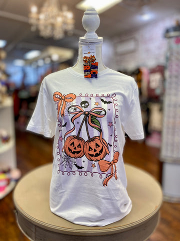 Pumpkin Cherries Tee