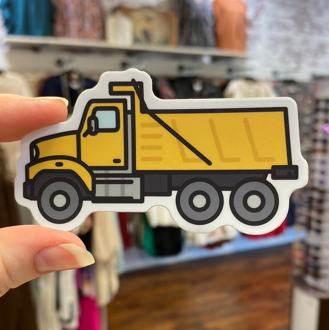 Dump Truck Sticker